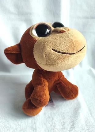 Іграшка м'яка мавпа мавпочка глазастик crazy eye creature3 фото