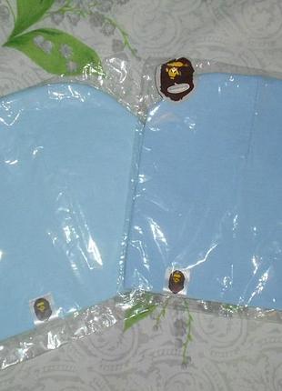 Трикотажная шапка двойная