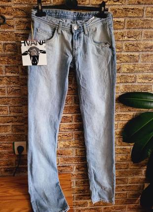 Новые джинсы дорогого бренда hvana, в составе овечья шерсть, маст хев на зиму