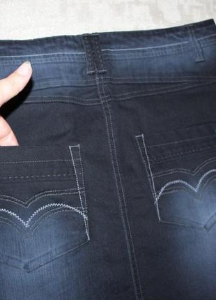Джинсовая юбка, наш 48-50 размер хл от сandy4 фото