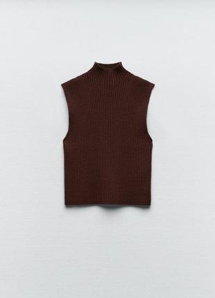 Безрукавка zara жилетка