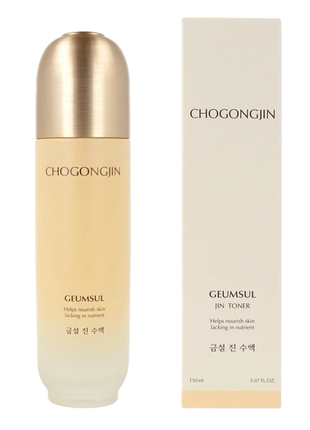 Антивозрастной тонер для лица missha chogongjin geumsul jin toner1 фото