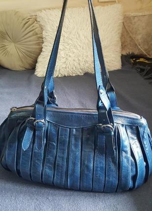 , є містка, брендова сумка "twin-set" натуральна шкіра