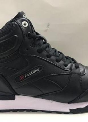 Зимние женские ботинки restime р. 37 натуральная кожа