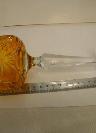 Бокал фужер цветной хрусталь германия ))