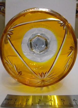 Бокал фужер цветной хрусталь германия ))