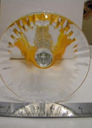 Бокал фужер цветной хрусталь германия ))