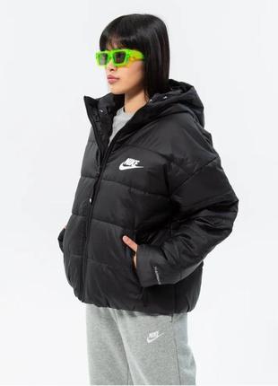 Куртка женская nike swoosh padded jacket оригинал