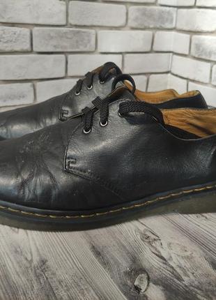 Шкіряні напівчеревики dr. martens, розмір 45