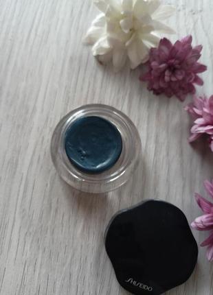 Стойкие кремовые тени shiseido shimmering cream eye color bl 722