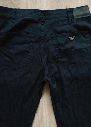 Льняные штаны armani jeans linen inside размер 34/34, новые.4 фото
