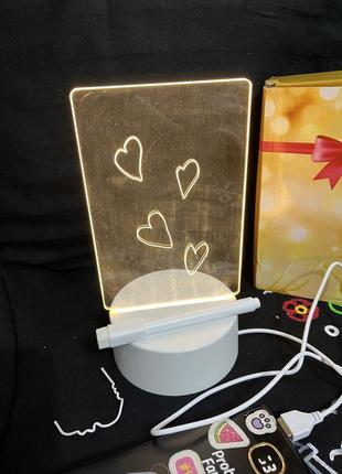 Лампа для записей, светильник, настольная лампа