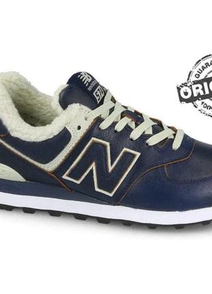 New balance ml 574 на меху1 фото