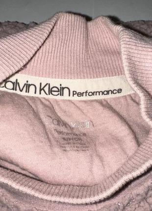 Свитшот calvin klein brand sherpa logo teddy sweatshirt6 фото