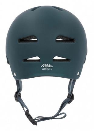 Шолом rekd ultralite in-mold helmet blue (57-59)4 фото