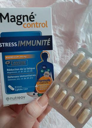 Нутрєов
magné control stress imunity 30 капс nutreov
magne control stress immunite