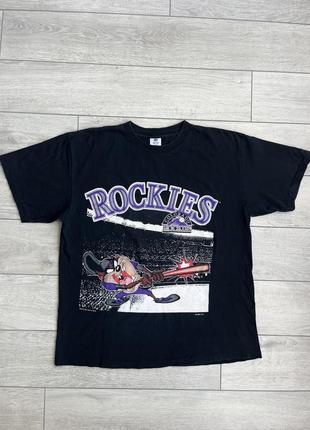 Мерч colorado rockies mlb vintage usa merch 1993 футболка майка винтаж