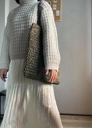 Плетена сумка від chicoree accessories9 фото