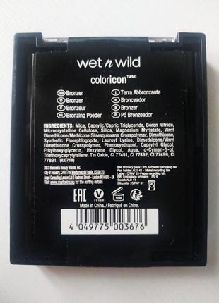 Бронзер для обличчя wet n wild color icon3 фото