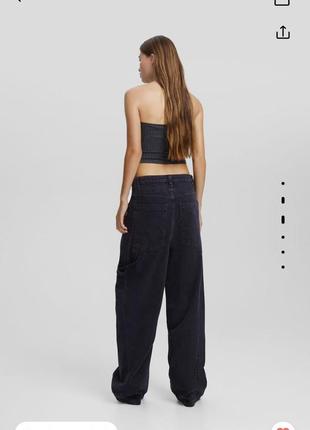 Джинсы джинси bershka бершка baggy  32 34 36 383 фото