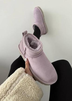 Жіночі уггі ugg ultra mini magnolia blossom premium2 фото