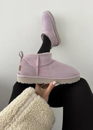 Жіночі уггі ugg ultra mini magnolia blossom premium5 фото