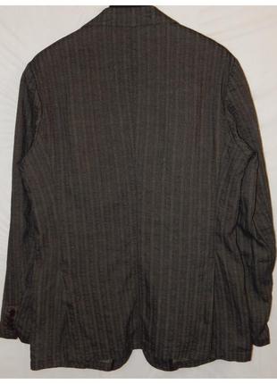 Фактурний піджак із льону та бавовни ted lapidus2 фото