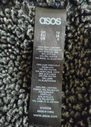 Женская кожаная куртка asos4 фото