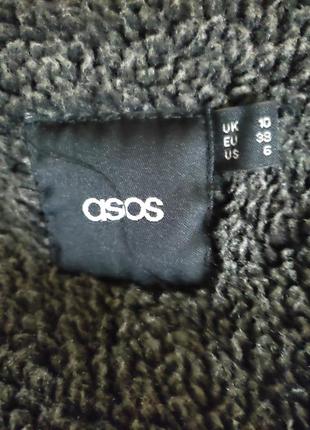 Жіноча шкіряна куртка asos5 фото