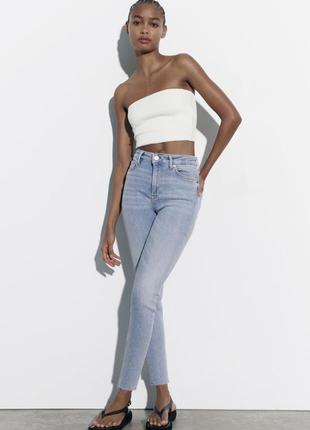 Джинсы новые скинни zara 34