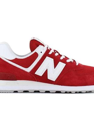 Кросівки new balance 574 classic чоловічі червоні (ml574pi2) (42,5)