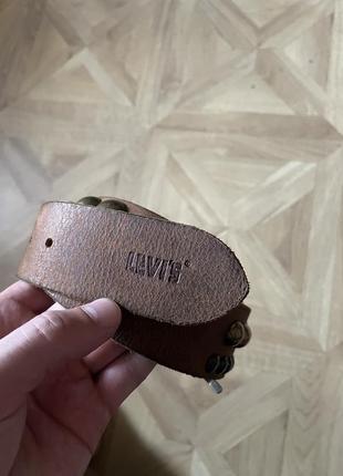 Levi's ремень кожаный
