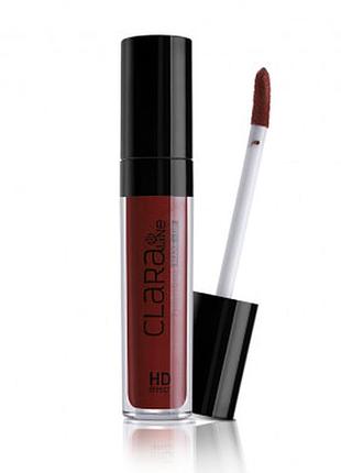 Hd рідка матова помада для губ claraline 412 deep plum, 4,2 мл