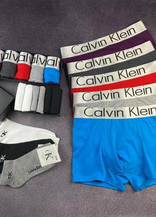 Мужские боксеры calvin klein трусы на подарок6 фото