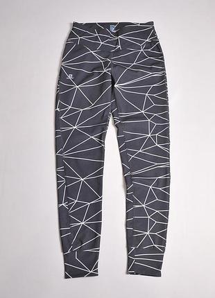Беговые женские штаны тайтсы лосины лосины salomon - xs