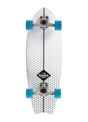 Круїзер mindless surf skate fish white (ms1500-wh)