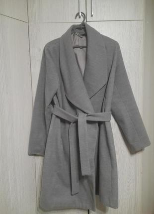 Пальто кашемировое, теплое