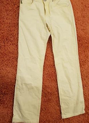 Брюки светло-бежевые (желтые)