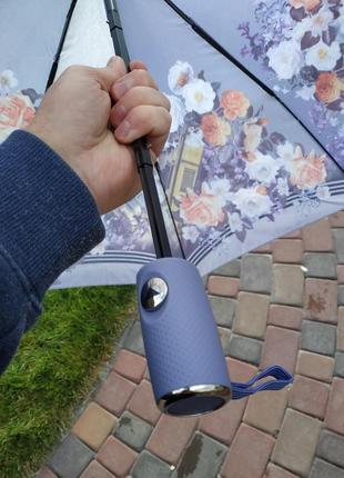 Яркий зонтик три слона полуавтомат