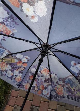 Яркий зонтик три слона полуавтомат