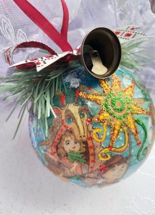 Елочные украшения рождественский сувенир игрушка на елку2 фото