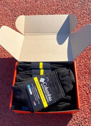 Бокс мужских зимних теплых термошкарпеток columbia на 8 пар 41-46 р в коробке8 фото