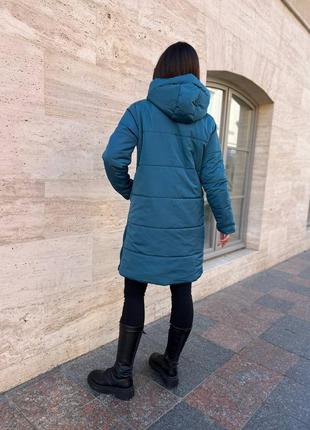 Жіноча тепла стьогана чорна куртка, курточка батал, xl, xxl, 2xl, 3xl s m l2 фото