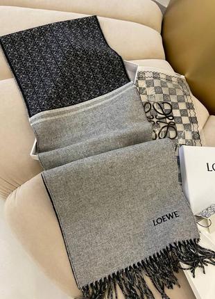 Премиальный шарф в стиле loewe