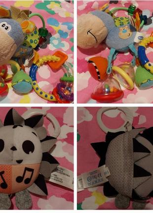 Підвіска tiny love,  playgro, брязкальце-прорізувач canpol