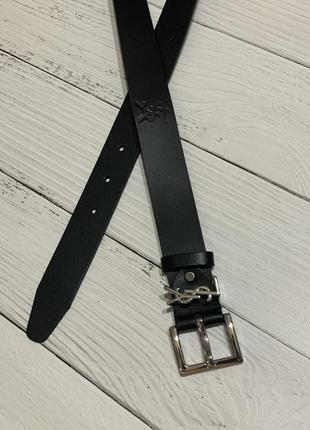 Жіночий шкіряний ремінь ysl
