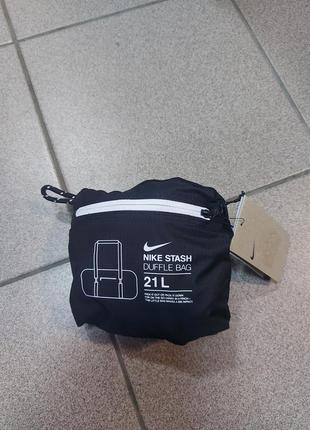 Сумка nike nk stash duff чорний misc7 фото