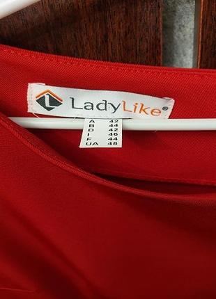 Сукня червона леді лайк2 фото