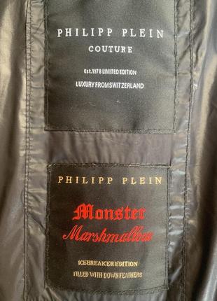 Oрининальная куртка пуховик philipp plein monster marshmallow s/xs5 фото