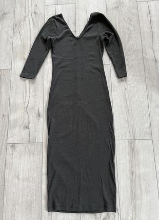 Сукня плаття нове сіре міді